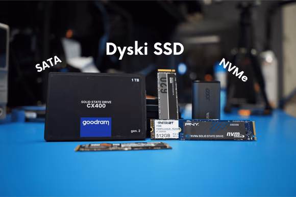 Dyski SSD NVMe SATA - odzyskiwanie danych